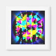 Time Fridge Magnet
