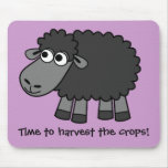 Time to harvest the crops! (Virtual Farming) Mousepad
