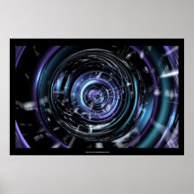 Time Warp Art Poster