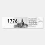 Timeline 1776 bumper stickers