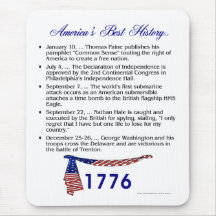 Timeline 1776 mousepad