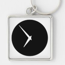 Timepiece by Leslie Peppers Keychain