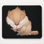Timid Beaver Mouse Mats