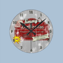 Timmy's Umbrellas Clock wall clocks