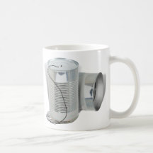 Tin Can Phone (Can you hear me NOW?) Mug