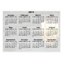 Tin Ceiling Pocket Calendar Business Card Template