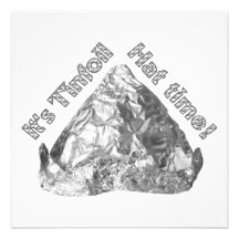 Tinfoil Hat Time Personalised Invite