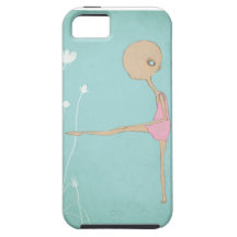 Tiny ballerina dancer iPhone 5 cover