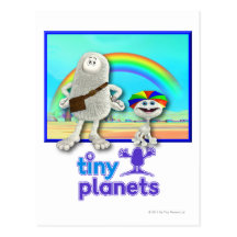 Tiny Planets - Making Rainbows Postcard