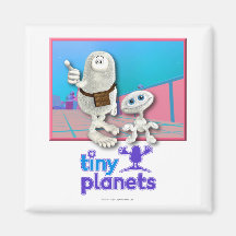 Tiny Planets - Planet of Stuff Magnets