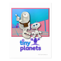 Tiny Planets - Planet of Stuff Post Card