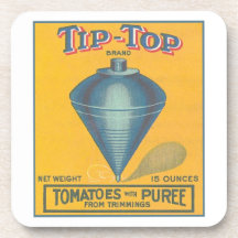 Tip Top Tomatoes Drink Coasters