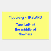 Tipperary-Ireland Stickers