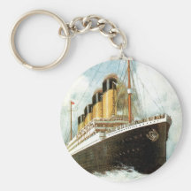 Titanic at Sea Key Chains
