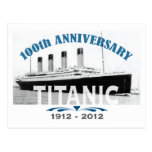 Titanic Sinking 100 Year Anniversary Postcard