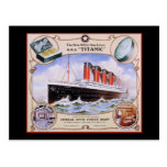 Titanic Soap Label Postcard