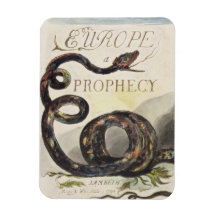 Title Page from 'Europe. A Prophecy', 1794 (relief Vinyl Magnets