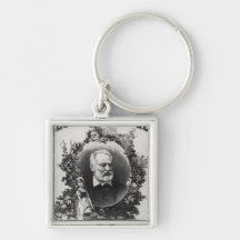 Titlepage first edition of 'Les Miserables' Keychain