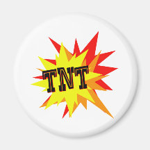 TNT REFRIGERATOR MAGNETS