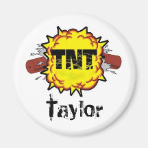 'TNT' Taylor Fridge Magnets