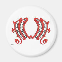 Tnt trinidad refrigerator magnet