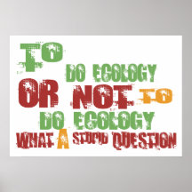To Do Ecology Print