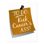 To Do - Kick Cancer's Ass Appendix Post Cards