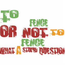 To Fence Photo Cut Outs