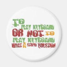To Play Keyboard Refrigerator Magnets