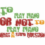 To Play Piano Acrylic Cut Outs