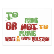 To Plumb Post Cards