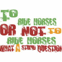 To Ride Horses Photo Sculpture