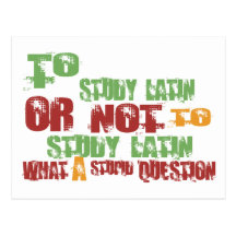 To Study Latin Postcards