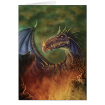 to the rescue fantasy art greetingcard