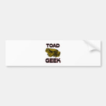 Toad Geek Bumper Stickers