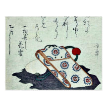 Tobacco pouch Ukiyoe Postcards