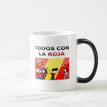 ¡Todos con la roja! Coffee Mugs