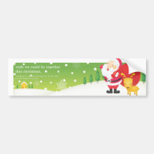 Together At Xmas Bumper Stickers
