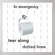 Toilet humour poster