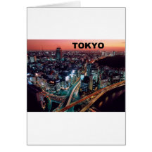 Tokyo Japan Sunset (St.K) Card