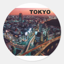 Tokyo Japan Sunset (St.K) Sticker