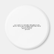 Tolstoy vegetarian quote magnet