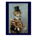 Tom Cat Dressed to the Nines Postcards