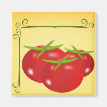 Tomato Fridge Magnets