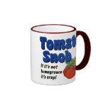 Tomato Snob Funny Saying Coffee Mug