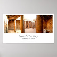 Tomb Of The Kings, Cyprus Poster