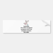 Tommy The Terrible Kangaroo 4 Bumper Sticker