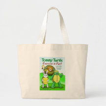 Tommy Turtle: Exercise is Fun! Canvas Bag