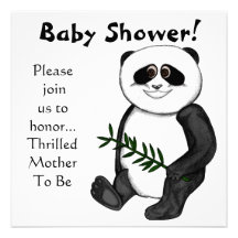 Too Cute Panda Bear Announcements
