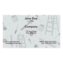 Tool Time Business Card